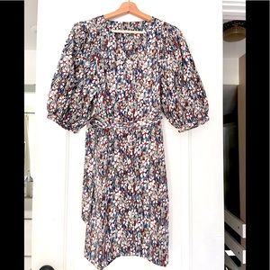 Brand New Dress, Oil Painting Style with flowers